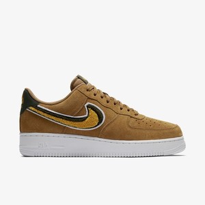 Nike Air Force 1 Low Bronze Chenille Swoosh | 823511-204