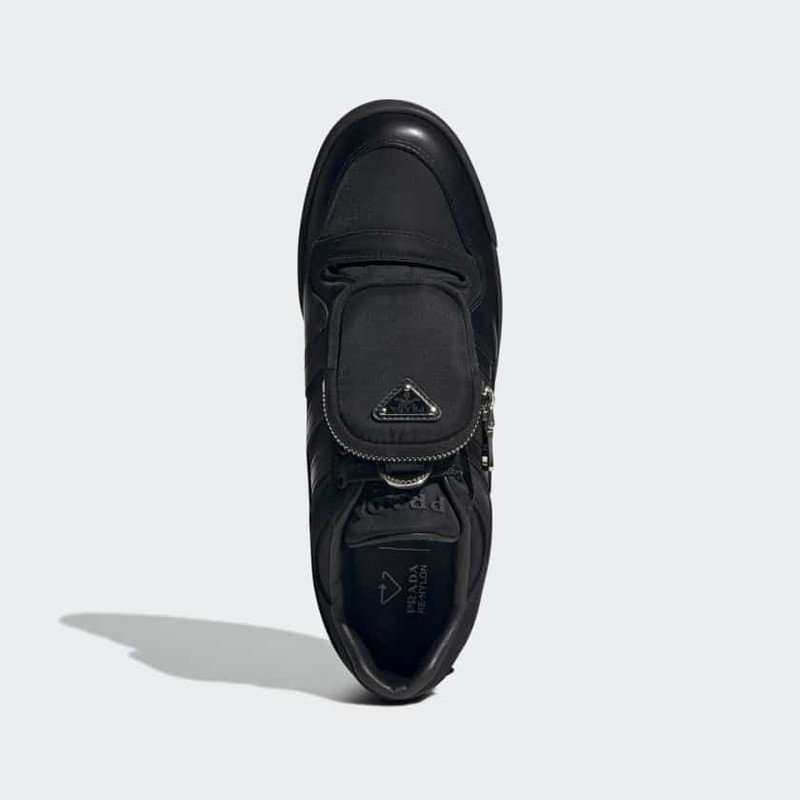 Prada Re-Nylon x adidas Forum Low Black | GY7043 | Grailify