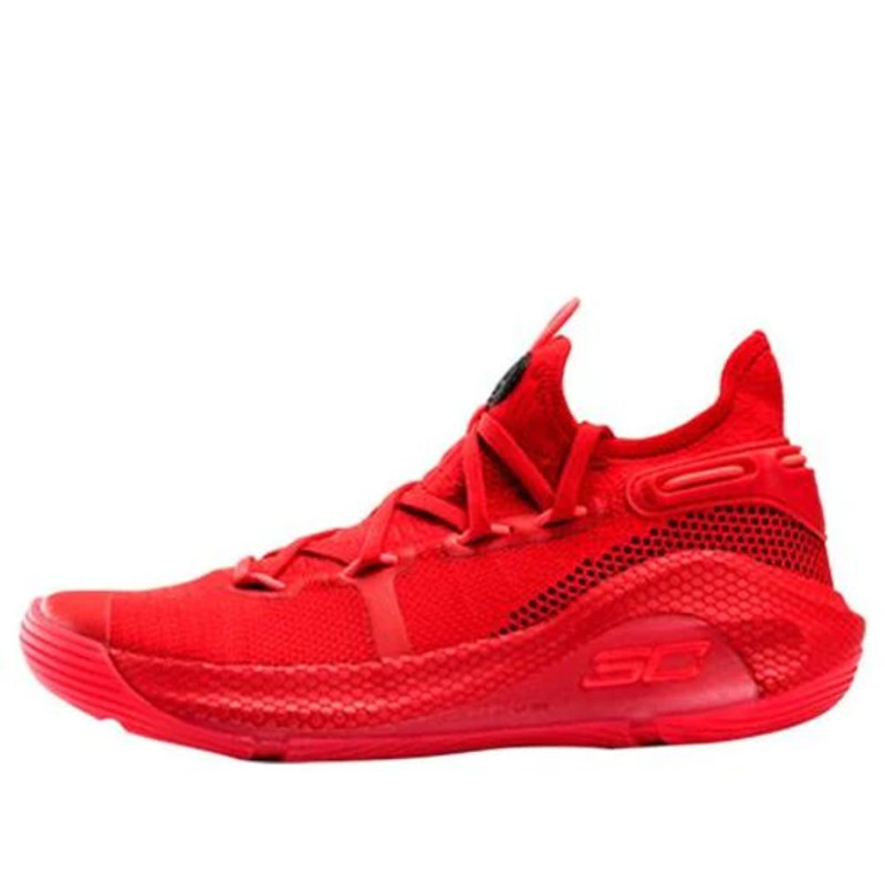 Kids Under Armour Curry 6 GS 'Heart Of The Town' Red | 3020415-603