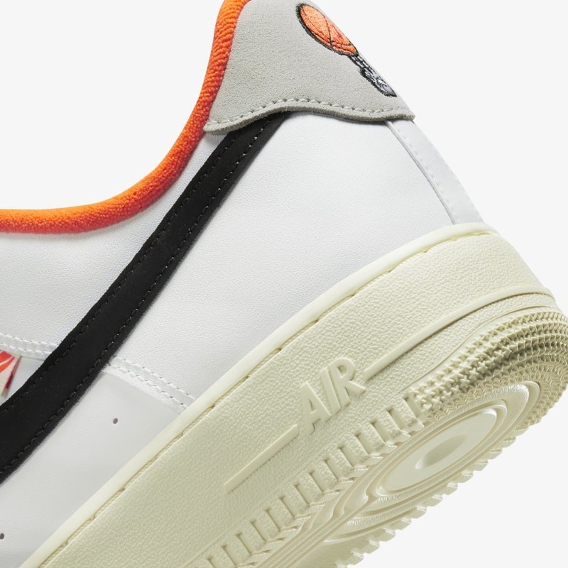 Buy Air Force 1 '07 LV8 'Hoops Pack - White Total Orange' - DX3357 100