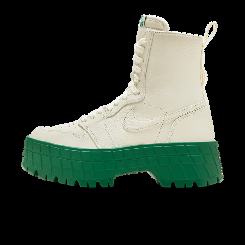 Air Jordan Wmns Air Jordan 1 High Brooklyn 'Coconut Milk Pine Green' | FJ5737-103