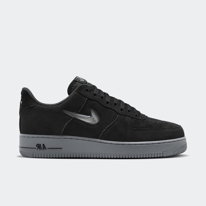 Air force 1 jewel black gold best sale