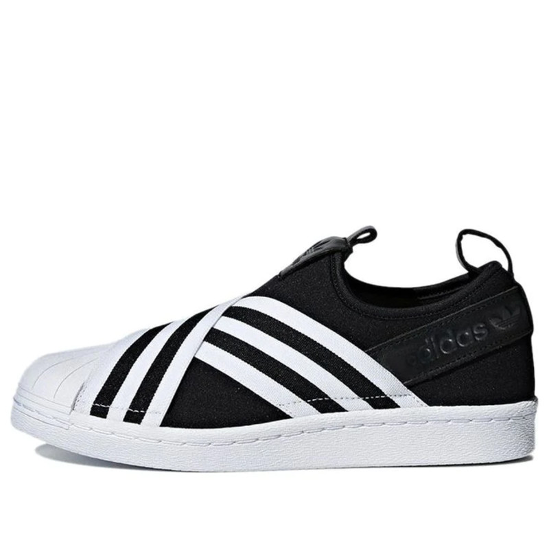 Adidas superstar sales slip on schwarz