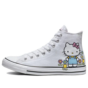 Converse Hello Kitty x Chuck Taylor All Star Hi 'Flowers' White | 164629F
