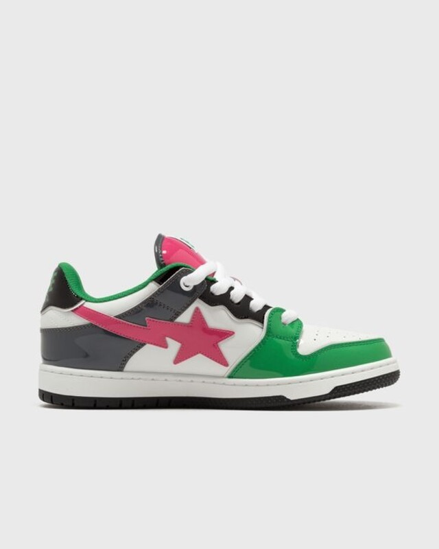 A Bathing Ape Bape SK8 Sta #2 M1 "Pink/Green" | 001FWL301312MGRN