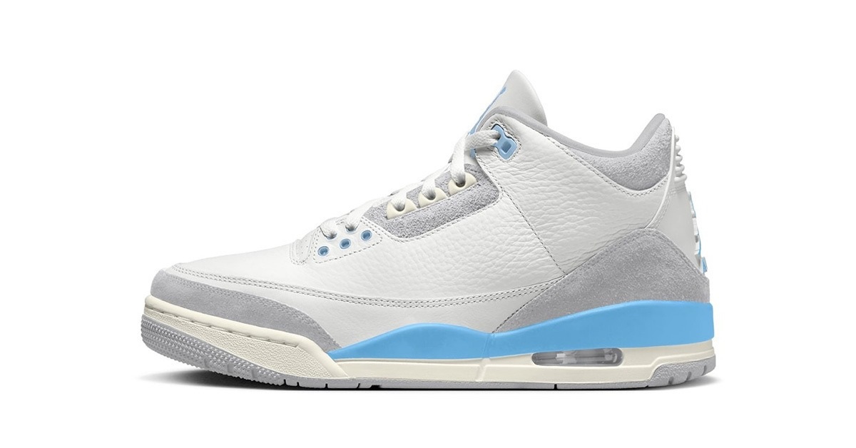 A Tribute to Jordan's UNC Ritual, Released in Spring 2025 - Air Jordan 3 "Lucky Shorts"