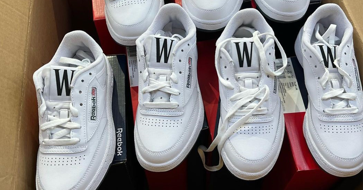 100 Signed Reebok Club C's by Tyrrell Winston Appear in Hong Kong 100 Signed Reebok Club C's by Tyrrell Winston Appear in Hong Kong