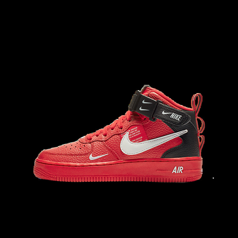 Nike Air Force 1 Mid '07 lv8 University Red/White-Black-Tour