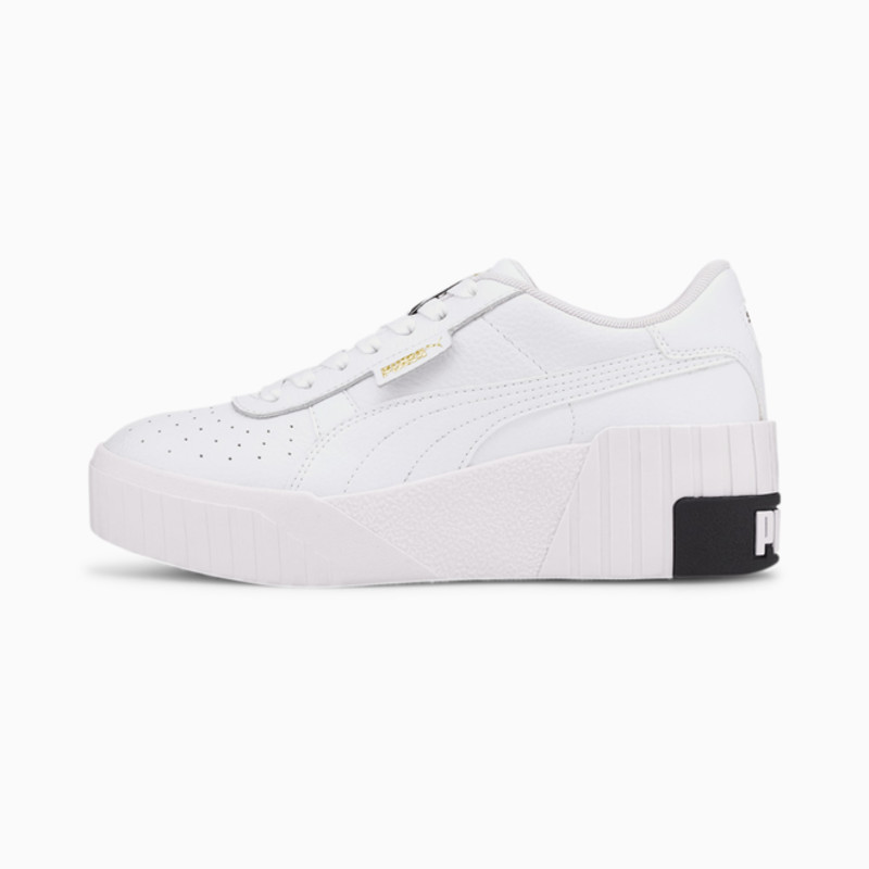 Puma Cali Женские кожаные кроссовки puma cali graffiti white blue | 373438-03