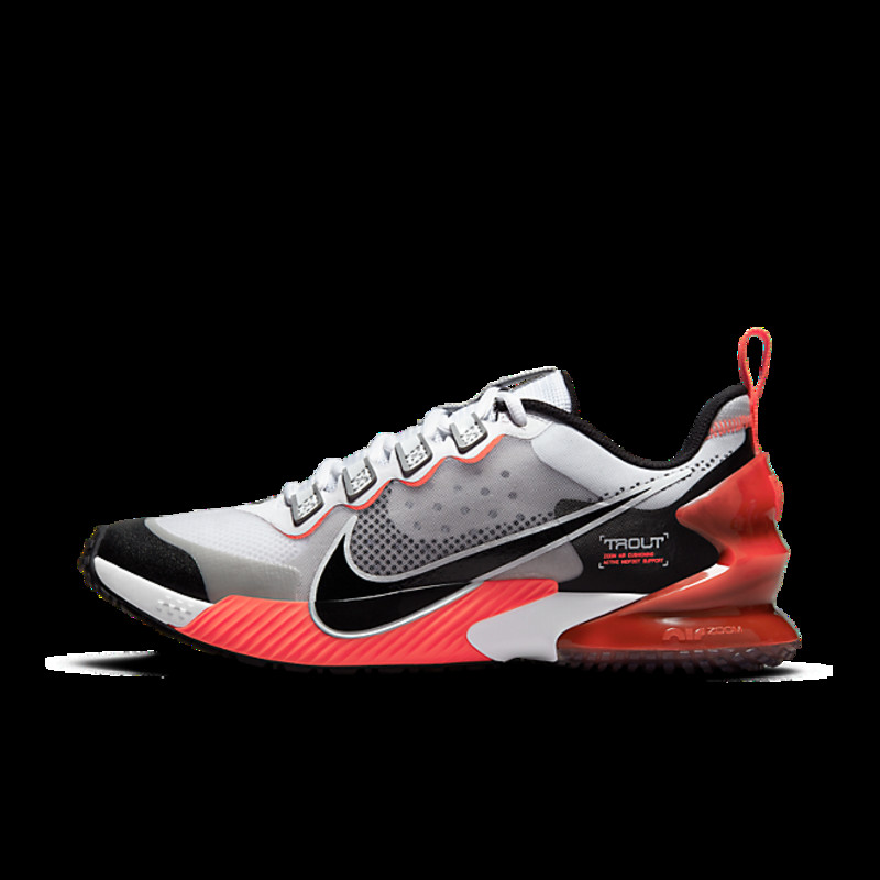 Nike Force Zoom Trout LTD TF 'White Bright Crimson' | CZ5916-105