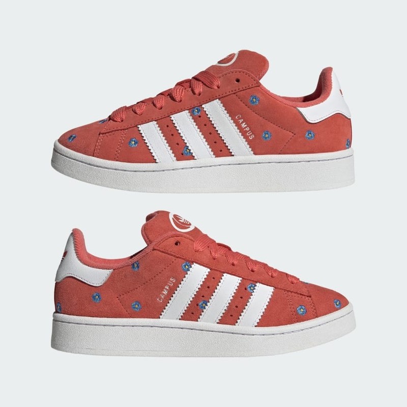 adidas Campus 00s Floral "Preloved Scarlet" | IF9639