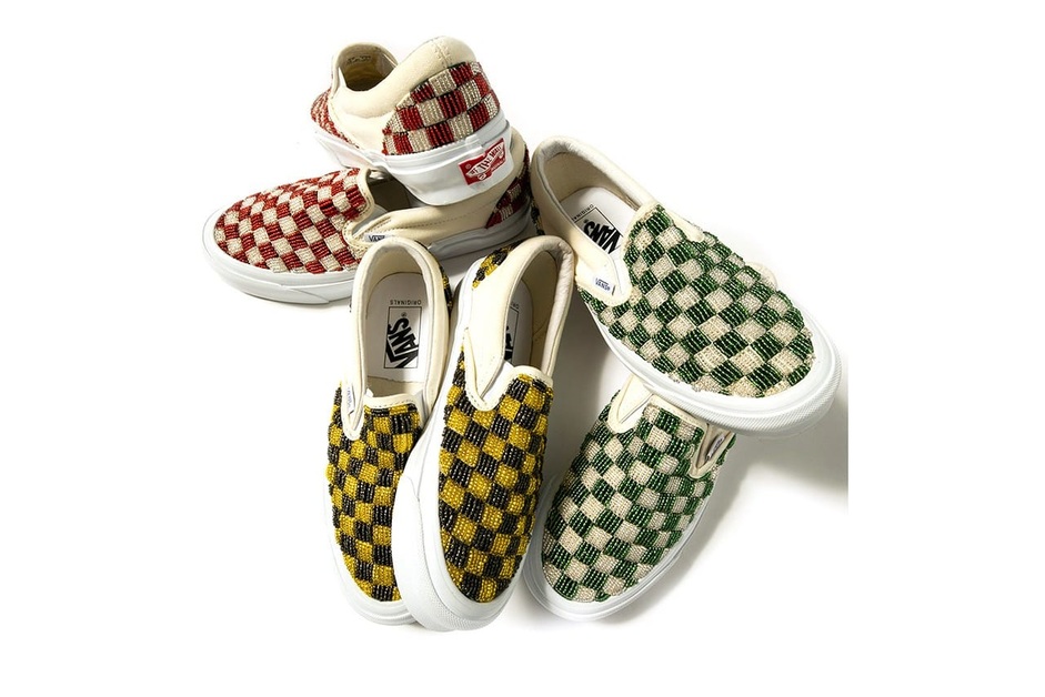 Handmade Vans Slip-On "Dog Days" Collection By One Block Down Limited to 107 Pairs