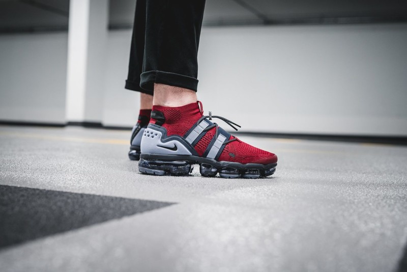 Nike Air Vapormax Flyknit Utility Team Red | AH6834-600