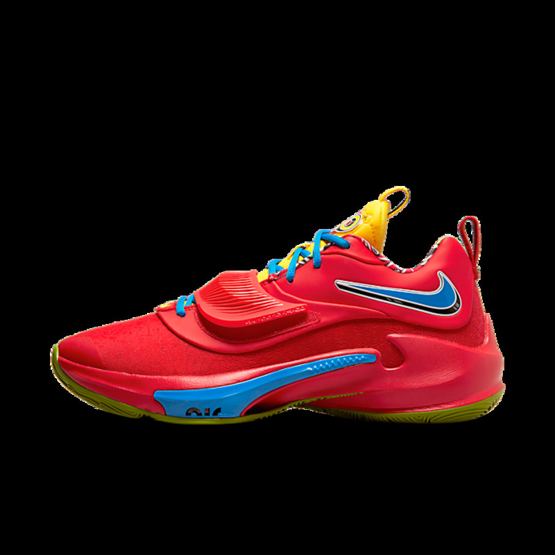 Nike UNO x Zoom Freak 3 NRG EP Red Basketball | DC9363-600