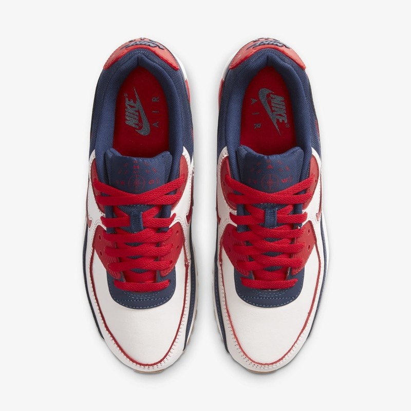 Nike Air Max 90 Premium Home & Away Red | CJ0611-101