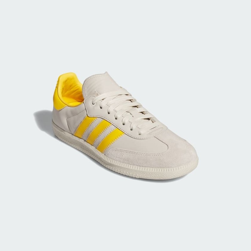 Pharrell Williams x adidas Samba Humanrace "Bold Gold" | ID9068