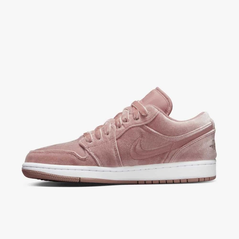 Air Jordan 1 Low Pink Velvet | DQ8396-600