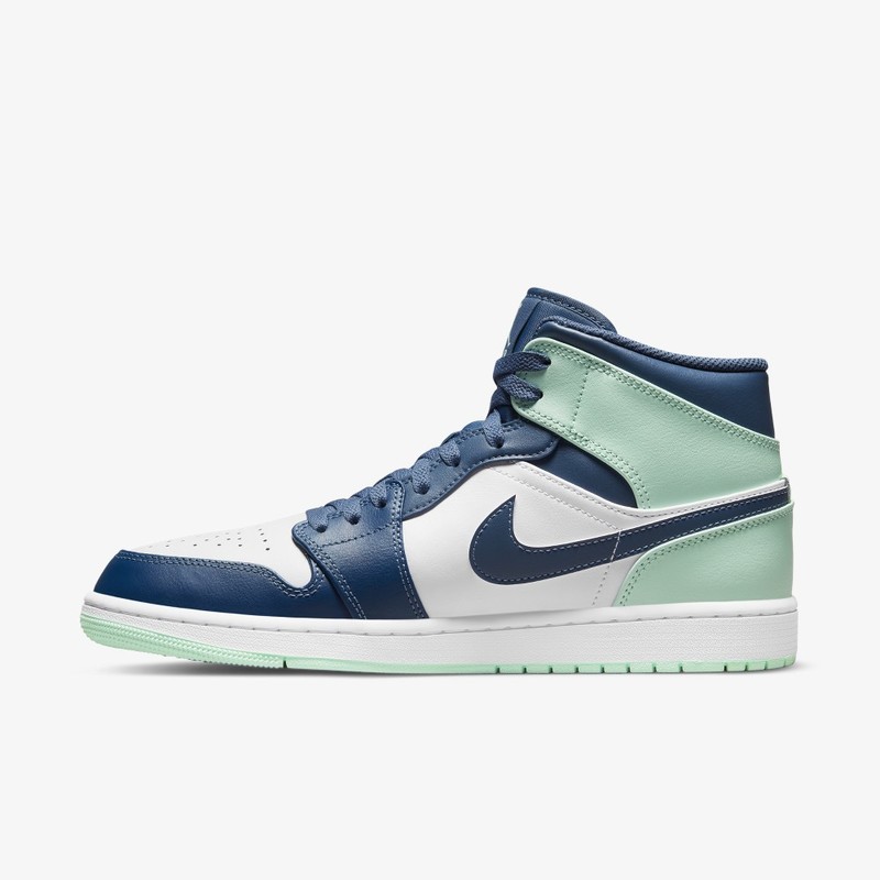 Air Jordan 1 Mid Blue Mint | 554724-413