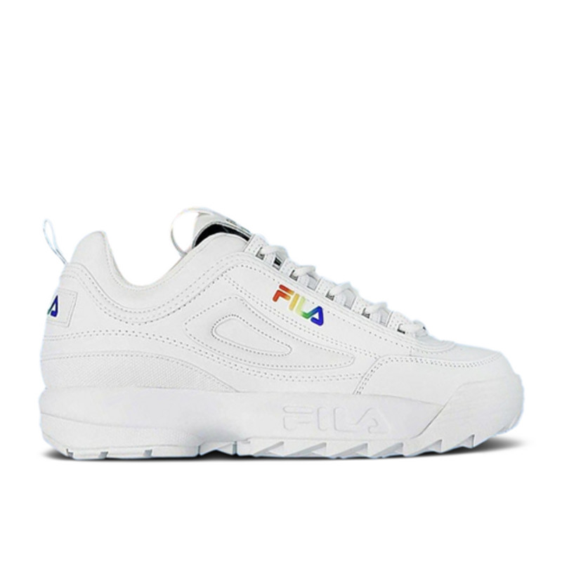 100 Cheap Arvind Air Jordans Outlet sales online 1FM00702 branco fila Disruptor 2 RT White Rainbow branco fila l xl