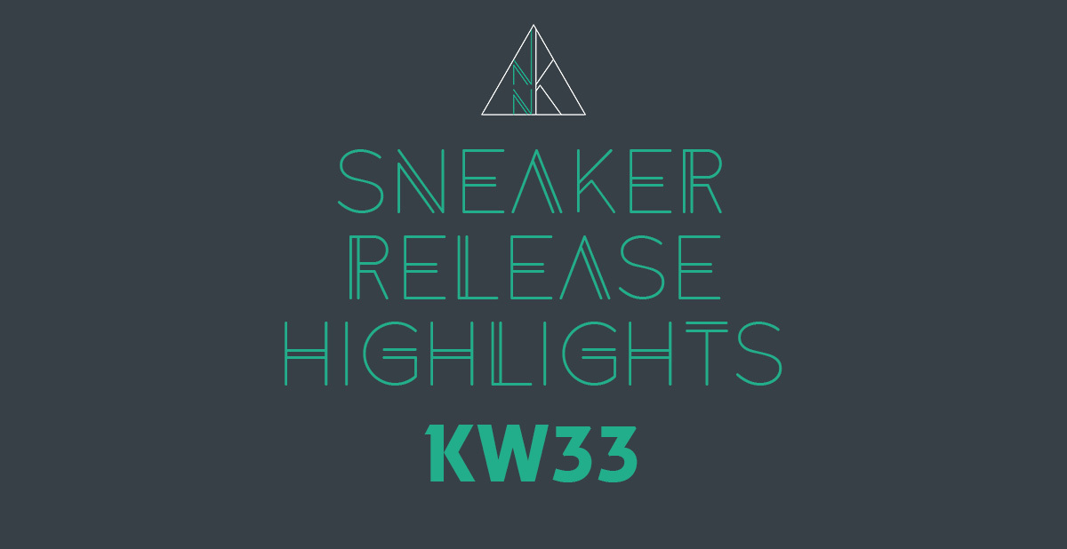 Die besten Sneaker Releases für die KW 33