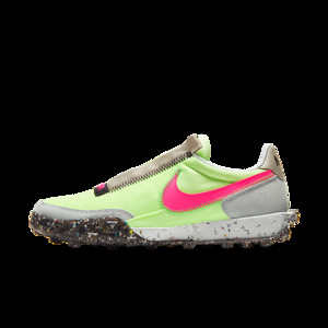 Nike Waffle Racer Crater 'Barely Volt/Pink Blast' | CT1983-700