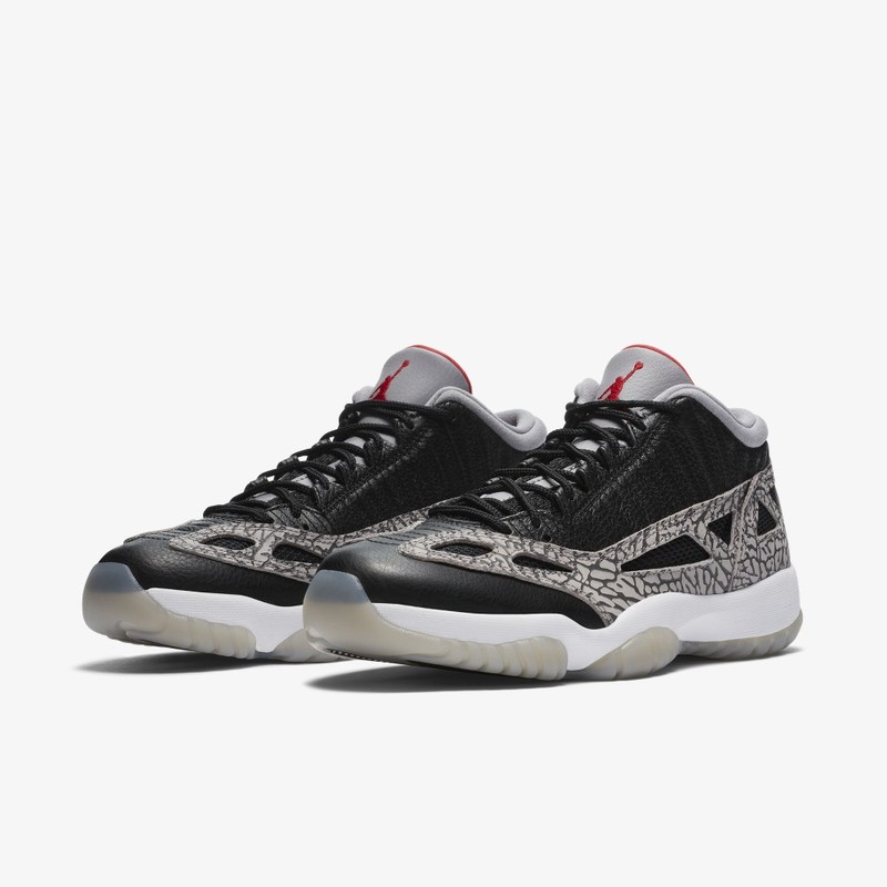 Air Jordan 11 Low IE Black Cement | 919712-006