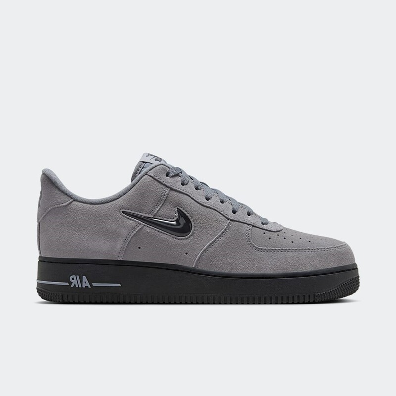 Nike Air Force 1 Jewel Grey Suede HQ3827 001 Grailify