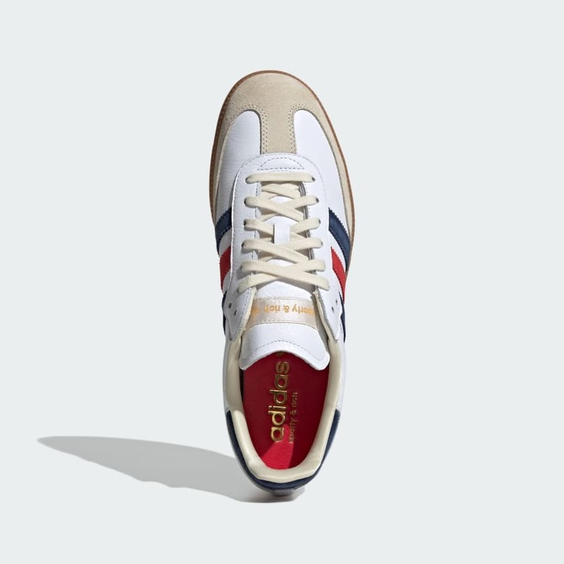 Sporty & Rich x adidas Samba OG "White/Blue/Red" | IH8338