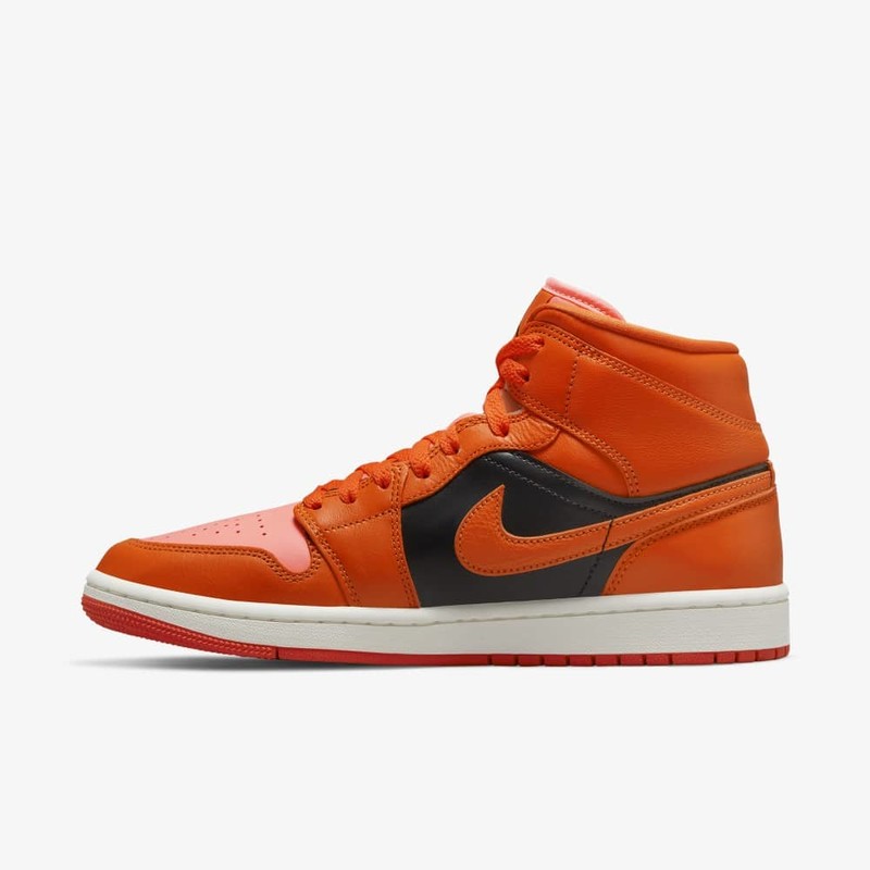 Air Jordan 1 Mid Orange/Black | DM3381-600