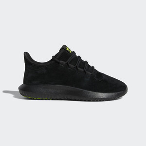 adidas Womens WMNS Tubular Shadow 'Core Black' Core Black/Semi Solar Yellow/Scarlet Marathon Running | B37763