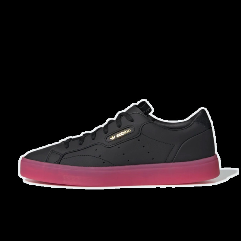 Adidas sleek black pink online