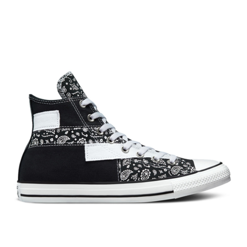 Converse Chuck Taylor All Star High 'Paisley Patchwork - Black' | 173194F