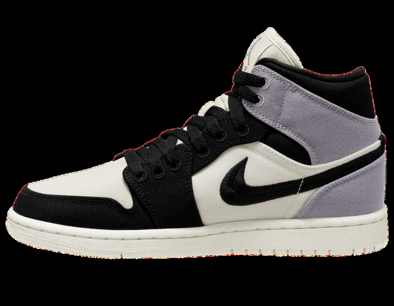 An Air Jordan 1 Mid SE "Canvas" Has Been Unveiled