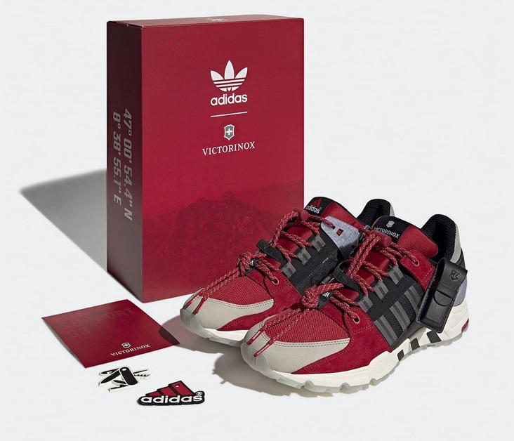 Put Your Swiss Army Knife in This Victorinox x adidas EQT Support 93