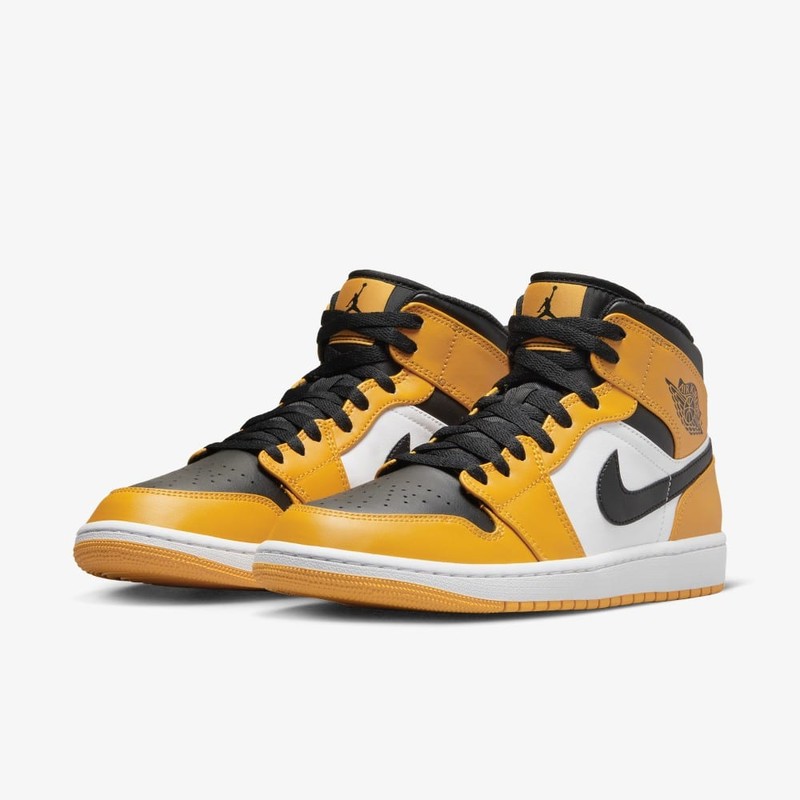 Air Jordan 1 Mid Flipped Yellow Toe | 554724-701