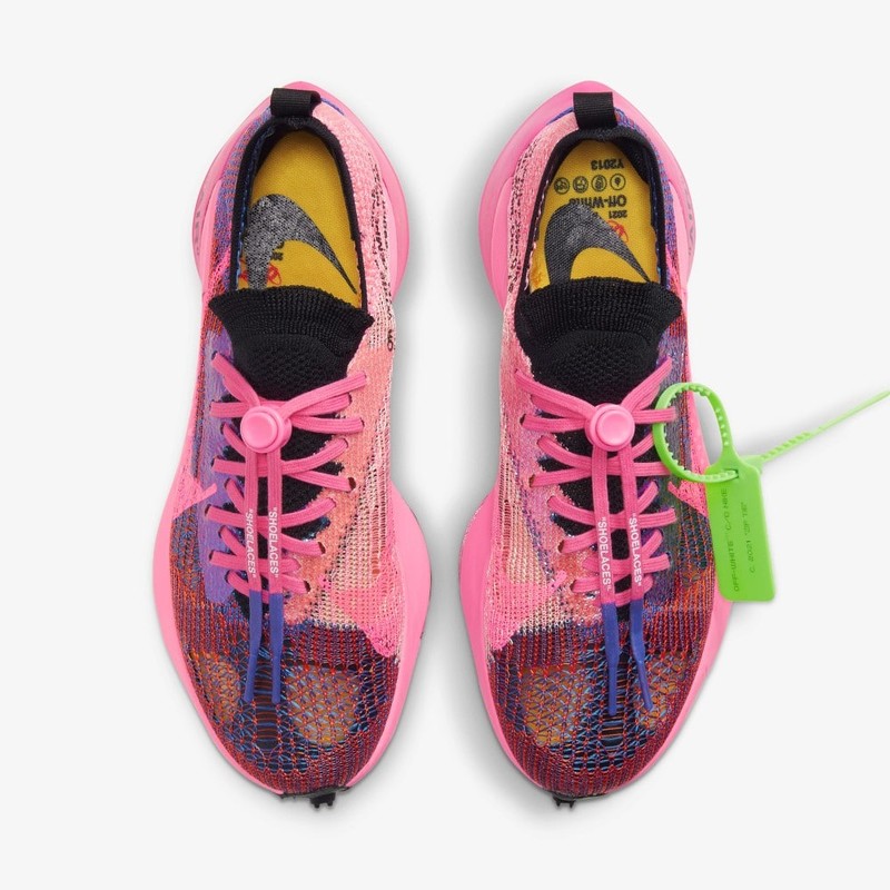 Off-White x Nike Air Zoom Tempo NEXT% Pink Glow | CV0697-400