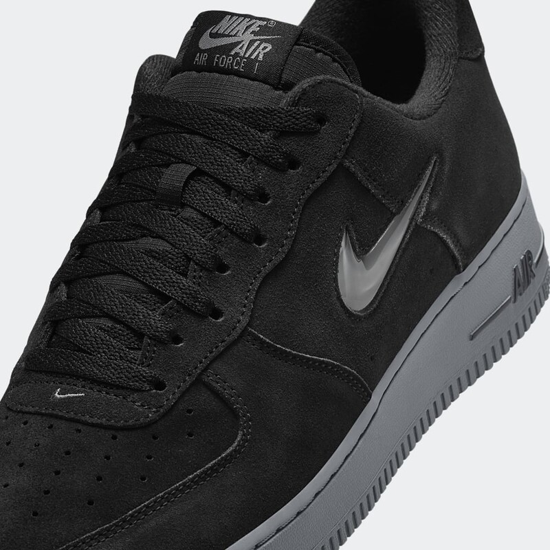 Nike Air Force 1 Jewel "Black Suede" | HQ3827-002