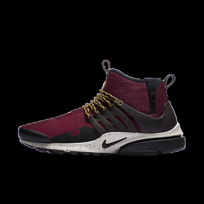 Nike air presto hot sale mid utility bordeaux