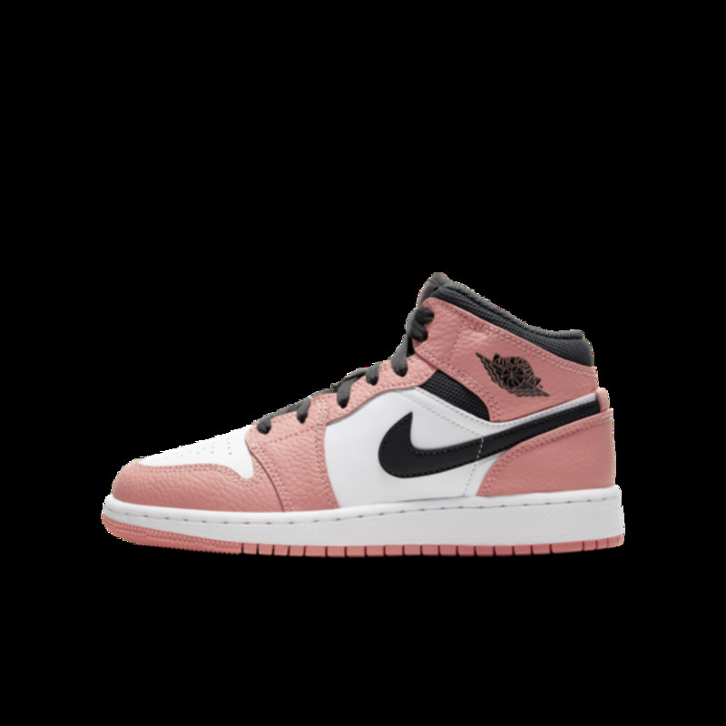 Air Jordan 1 Mid GS 'Pink' | 555112-603