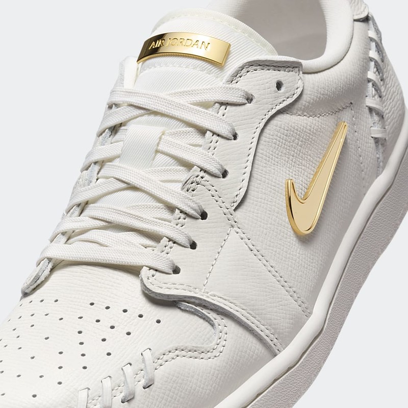 Jordan 1 low metallic gold on sale