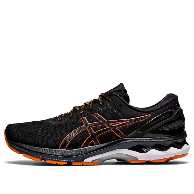 Kayano 27 2E Black Orange Marathon Running 1011A835 zapatillas de running ASICS pie cavo talla 44.5 003 ASICS Gel