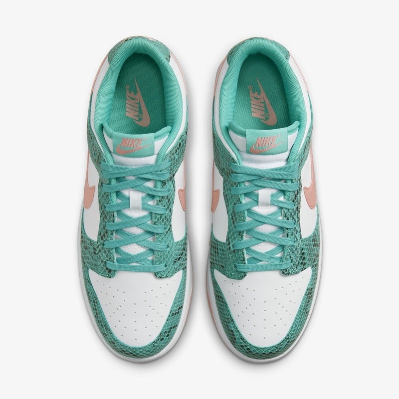 Nike Dunk Low Green Snakeskin | DR8577-300