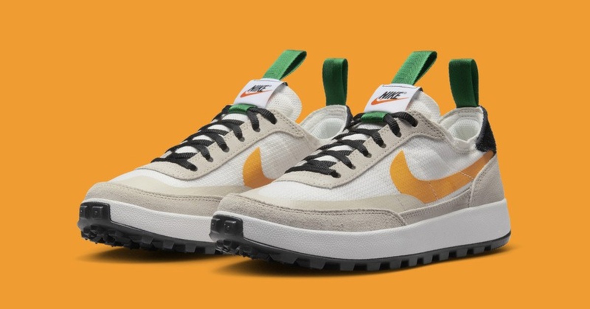 Green and Yellow Pop up on the New Tom Sachs x NikeCraft General Purpose Shoe