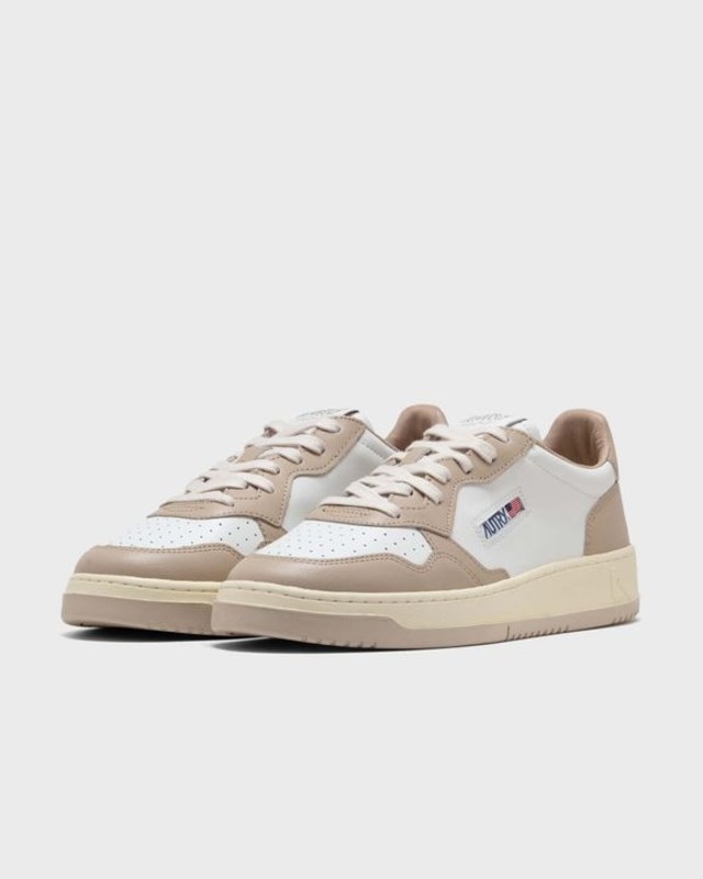 Autry Medalist Low "White/Beige" | AULMWB51