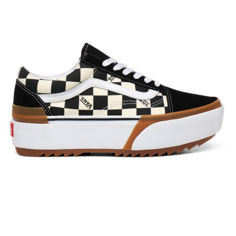 Vans Checkerboard Old Skool Stacked Vn0a4u15vlv Grailify