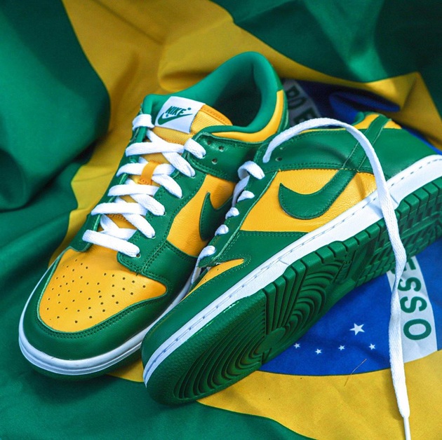 At Nike You Can Buy the SB Dunk Low SP "Brazil"