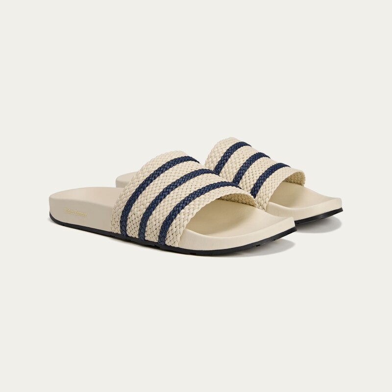 Wales Bonner x adidas Adilette "Wonder White" | JR0228