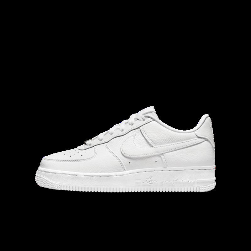 Nike Air Force 1 LV8 2 Black/White Grade School Kids' Shoes, Size: 7