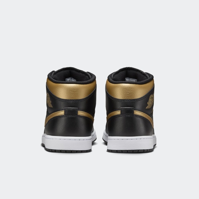 Air Jordan 1 Mid "Black/Metallic Gold" | DQ8426-071