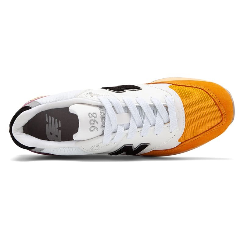 New Balance 998 Orange/Grey/White Made in US | 721991-60-17